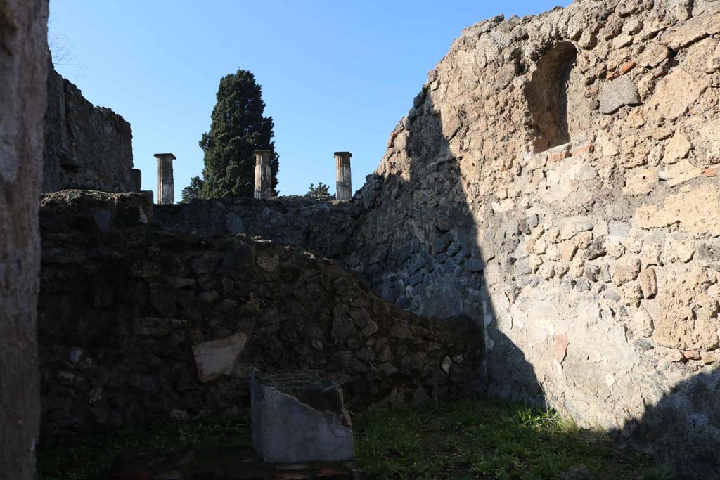 Viii Pompeii December Niche In North Wall On Right Photo